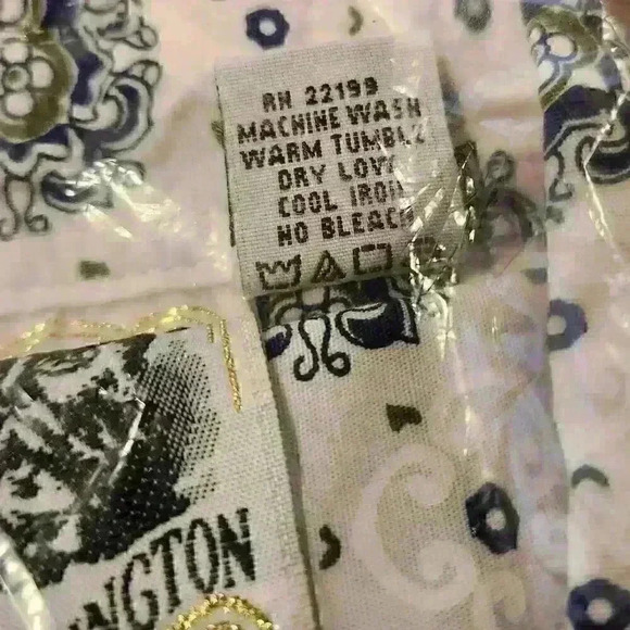 NEW NWT Kennington Men's Long Sleeve Slim Fit Shirt Badge/Steel Sz M MSRP = $70 - Picture 6 of 7